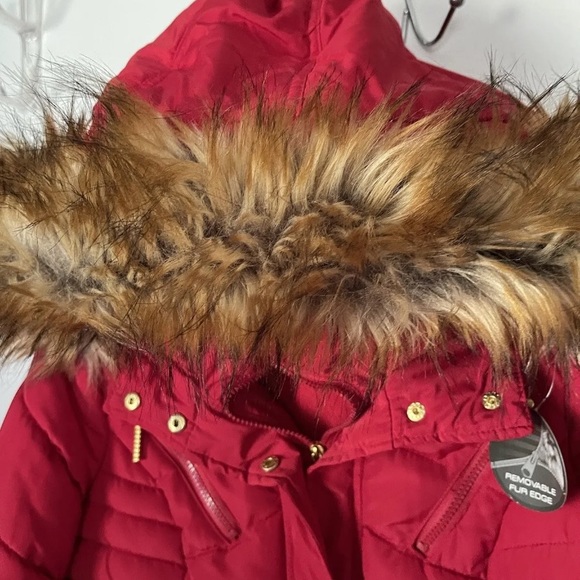 NWT Winter Coat, Red sz. L - Picture 3 of 7